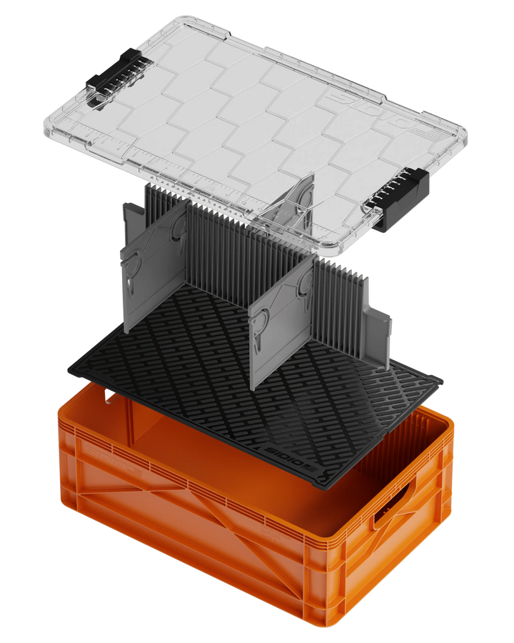Heavy Duty Rubber Mat (Half Size/1812.8)SidioCrate