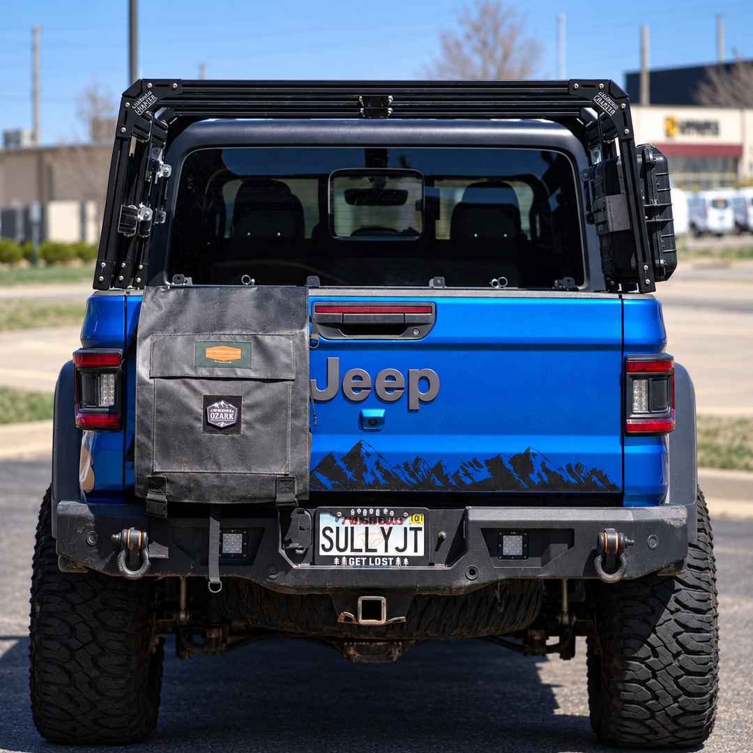 XTR Recessed Side Brace Brackets | Slim Rack ProfileXtrusion Overland