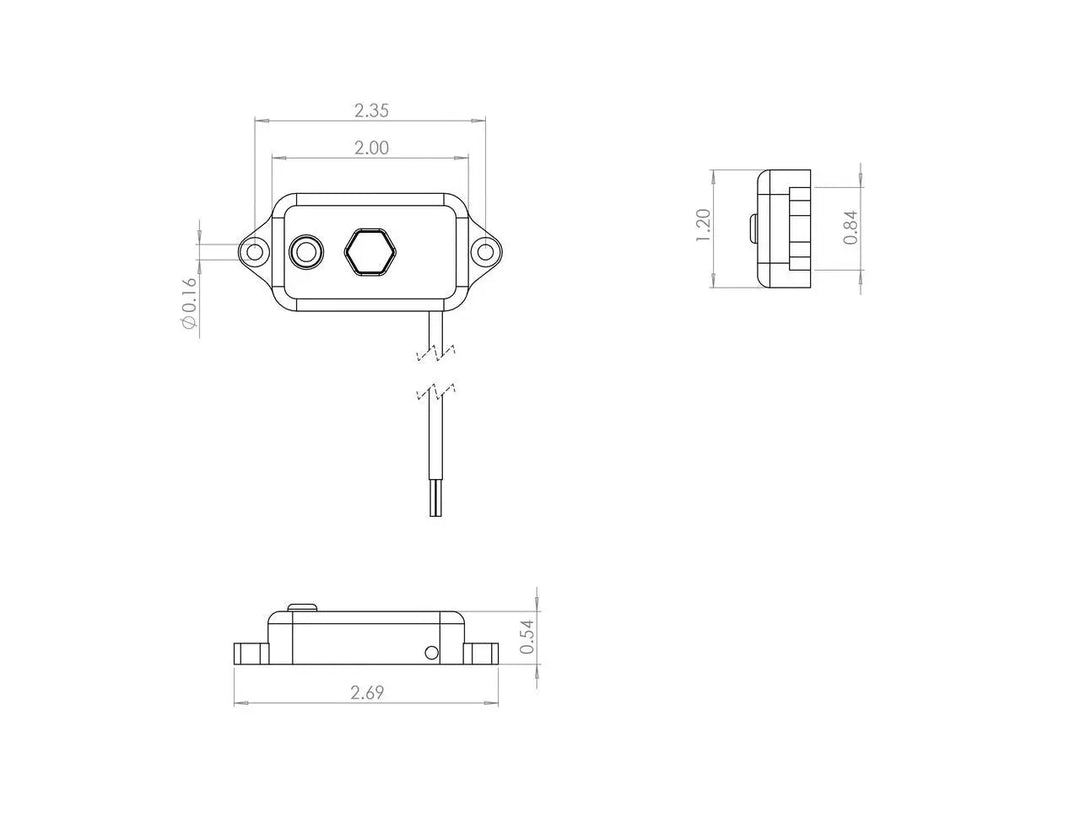 Baja Designs LED Dome Light with Switch - UniversalXtrusion Overland