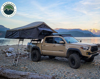 OVS Nomadic 3 Extended Rooftop Tent in Dark GrayOverland Vehicle Systems