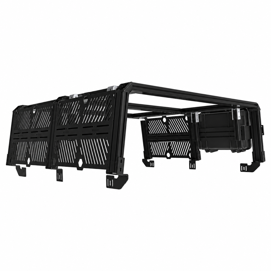 XTR Recessed Side Brace Brackets | Slim Rack ProfileXtrusion Overland