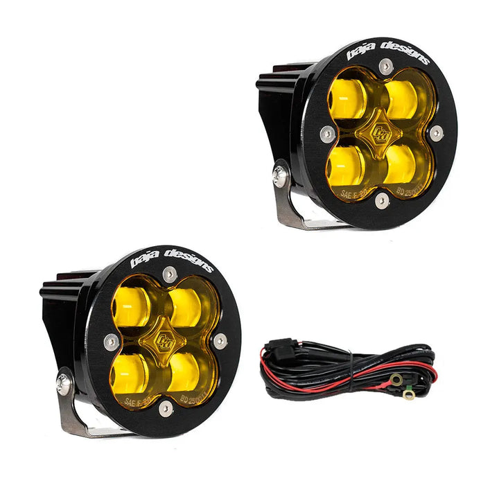 Baja Designs Squadron-R SAE LED Auxiliary Light Pod Pair - UniversalBaja Designs