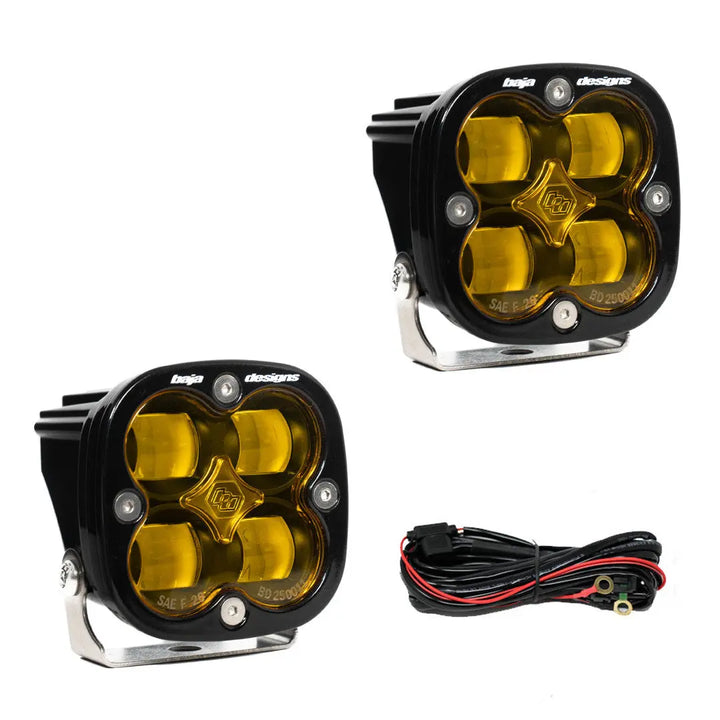Baja Designs Squadron SAE LED Auxiliary Light Pod Pair - UniversalBaja Designs