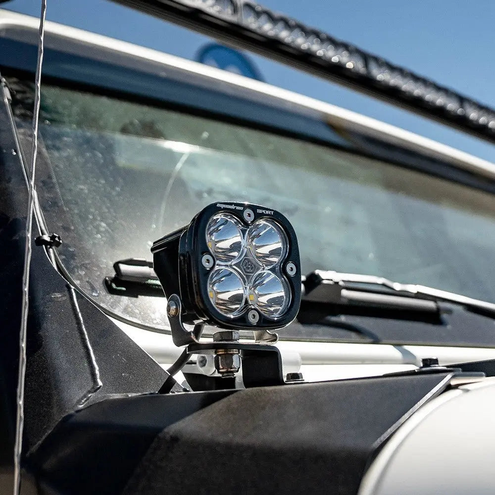 Baja Designs Squadron Sport Black LED Auxiliary Light Pod Pair - UniversalBaja Designs