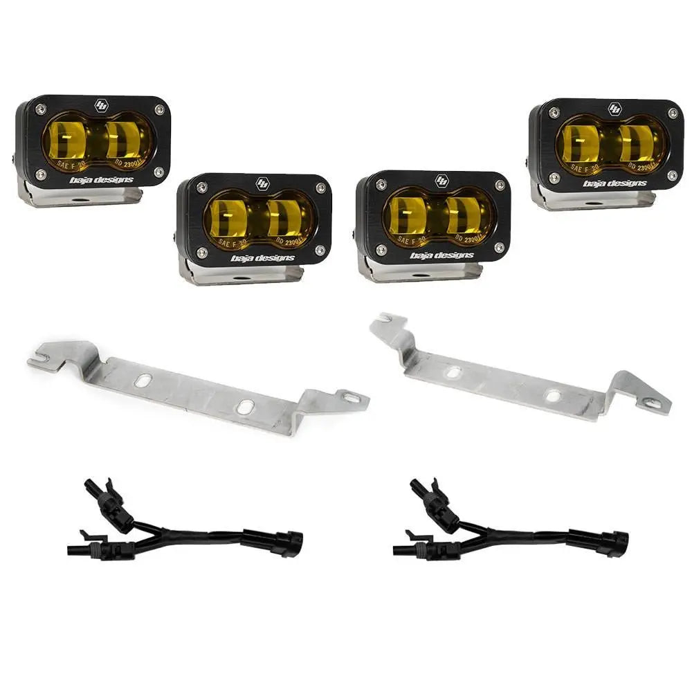 Baja Designs Toyota S2 SAE OEM Fog Light Replacement Kit - Toyota 2024-On TacomaBaja Designs
