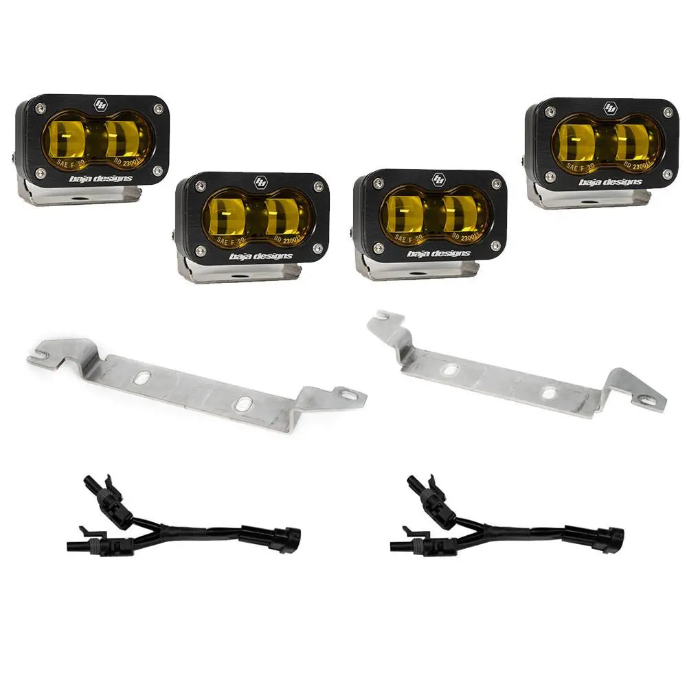 Baja Designs Toyota S2 SAE OEM Fog Light Replacement Kit - Toyota 2024-On TacomaBaja Designs