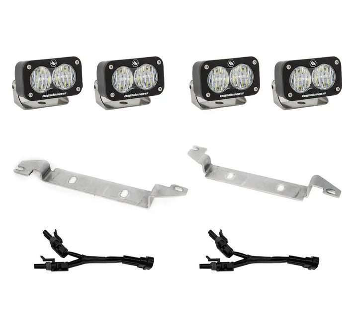 Baja Designs Toyota S2 Sport Dual Fog Pocket Light Kit - Toyota 2022-On TundraBaja Designs