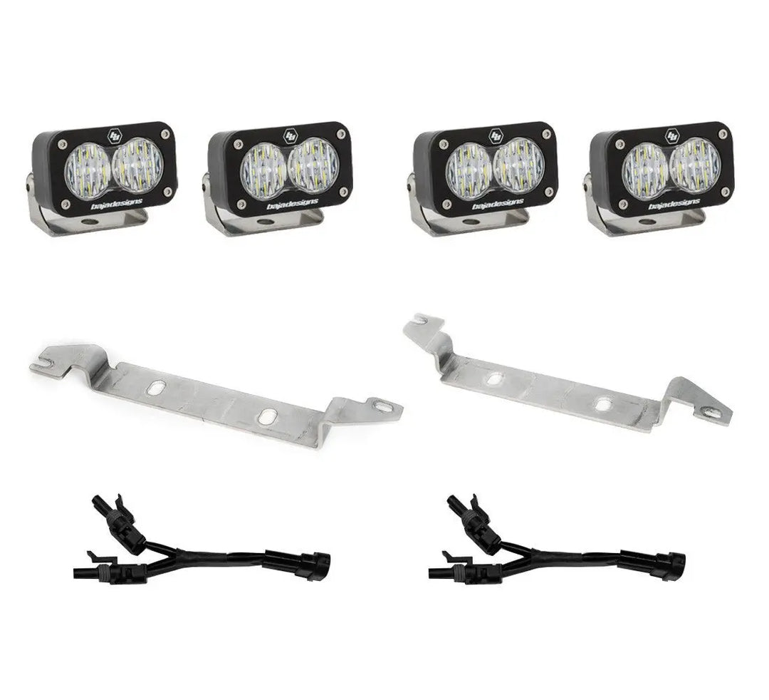 Baja Designs Toyota S2 Sport Dual Fog Pocket Light Kit - Toyota 2022-On TundraBaja Designs