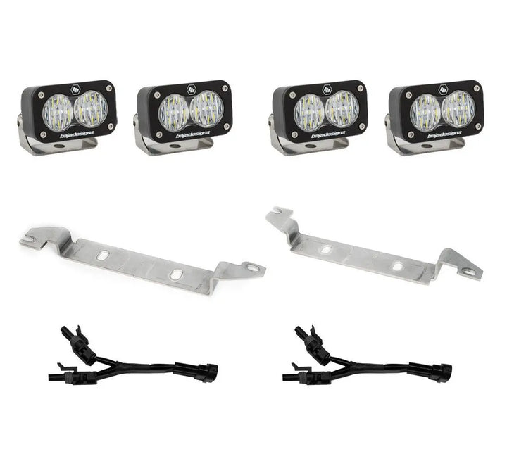 Baja Designs Toyota S2 Sport Dual Fog Pocket Light Kit - Toyota 2022-On TundraBaja Designs