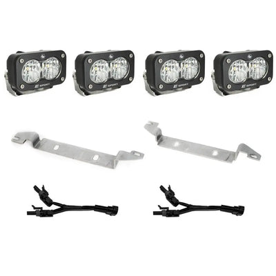 Baja Designs Toyota S2 Sport Dual Fog Pocket Light Kit - Toyota 2024-On TacomaBaja Designs