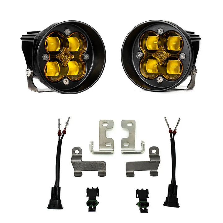 Baja Designs Toyota Squadron-R SAE Fog Pocket Light Kit - Toyota 2010-23 4Runner; 2012-23 Tacoma; 2014-21 TundraBaja Designs
