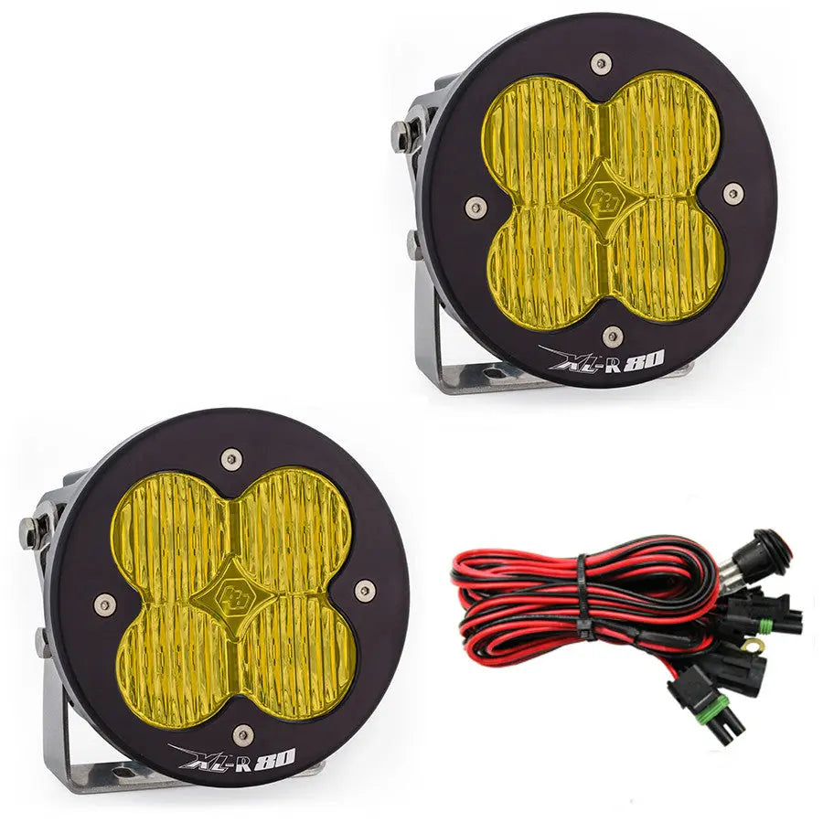 Baja Designs XL-R 80 LED Auxiliary Light Pod Pair - UniversalBaja Designs