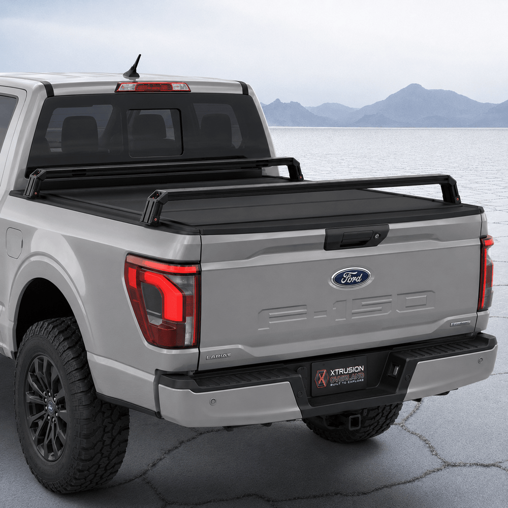 Ford F-150 Bed Bars | XBRS Low-Profile Truck Bed Cross BarsXtrusion Overland