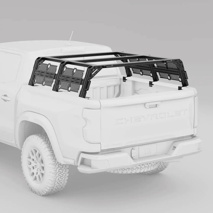 Chevy Colorado / GMC Canyon Bed Rack | XTR3 Popular Builds + MOLLE PackagesXtrusion Overland