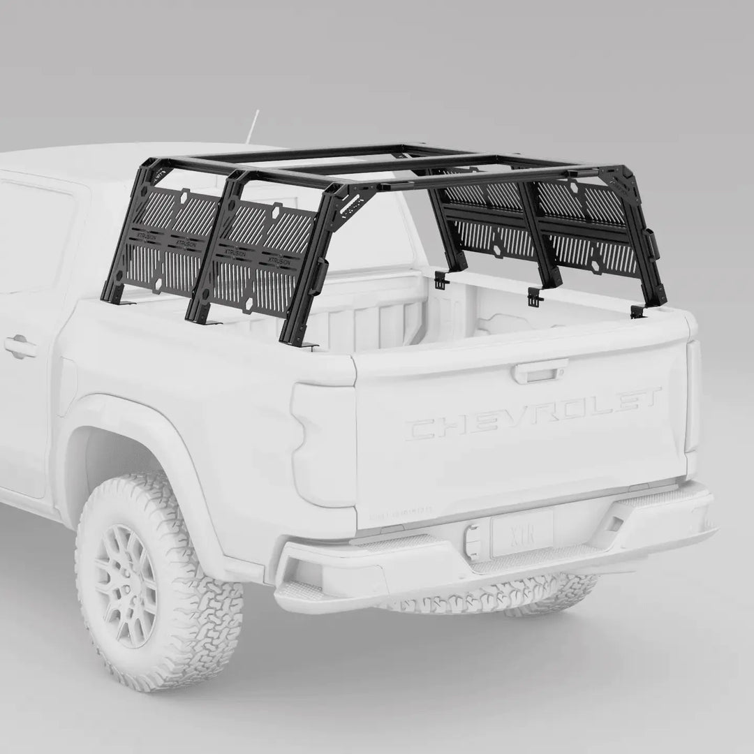 Chevy Colorado / GMC Canyon Bed Rack | XTR3 Popular Builds + MOLLE PackagesXtrusion Overland