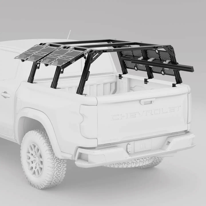 Chevy Colorado / GMC Canyon Bed Rack | XTR3 Popular Builds + MOLLE PackagesXtrusion Overland