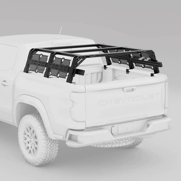 Chevy Colorado / GMC Canyon Bed Rack | XTR3 Popular Builds + MOLLE PackagesXtrusion Overland