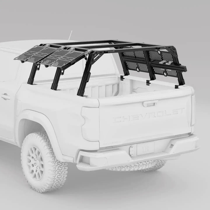 Chevy Colorado / GMC Canyon Bed Rack | XTR3 Popular Builds + MOLLE PackagesXtrusion Overland