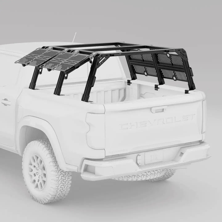 Chevy Colorado / GMC Canyon Bed Rack | XTR3 Popular Builds + MOLLE PackagesXtrusion Overland