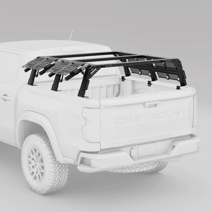 Chevy Colorado / GMC Canyon Bed Rack | XTR3 Popular Builds + MOLLE PackagesXtrusion Overland