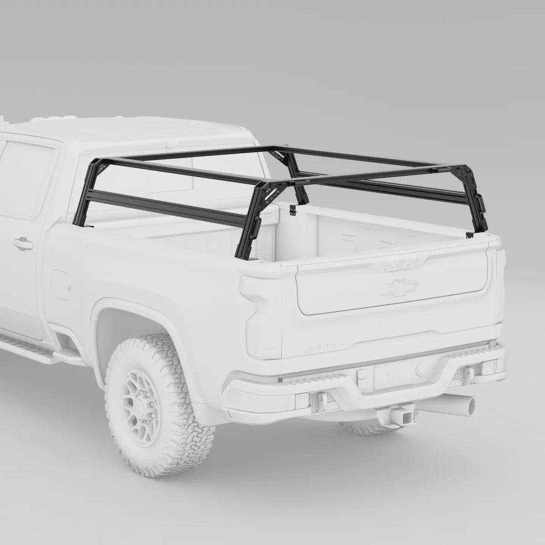 Chevy Silverado / GMC Sierra 2500HD & 3500HD Pre-configured XTR1 Bed RackXtrusion Overland
