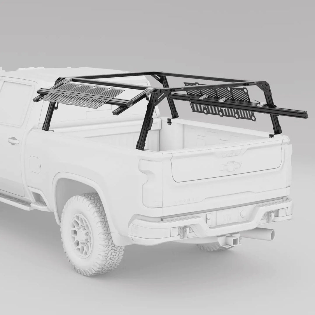 Chevy Silverado / GMC Sierra 2500HD &amp; 3500HD Pre-configured XTR1 Bed RackXtrusion Overland