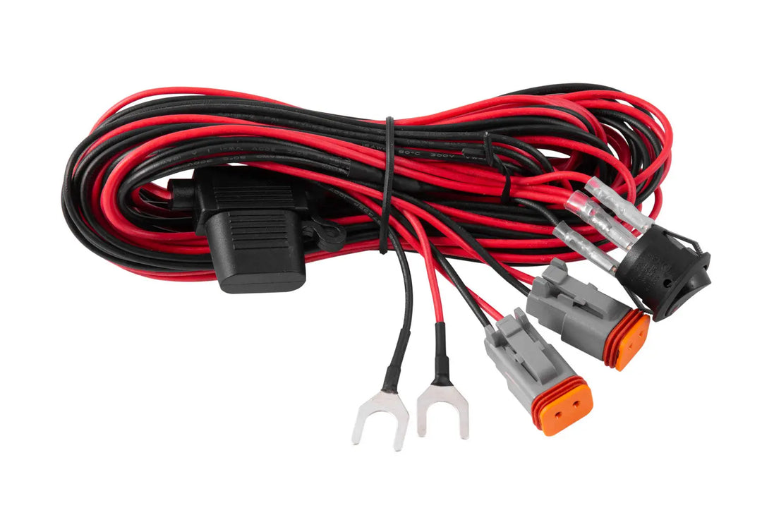 Light Duty Dual Output Light Bar Wiring Harness Diode DynamicsXtrusion Overland
