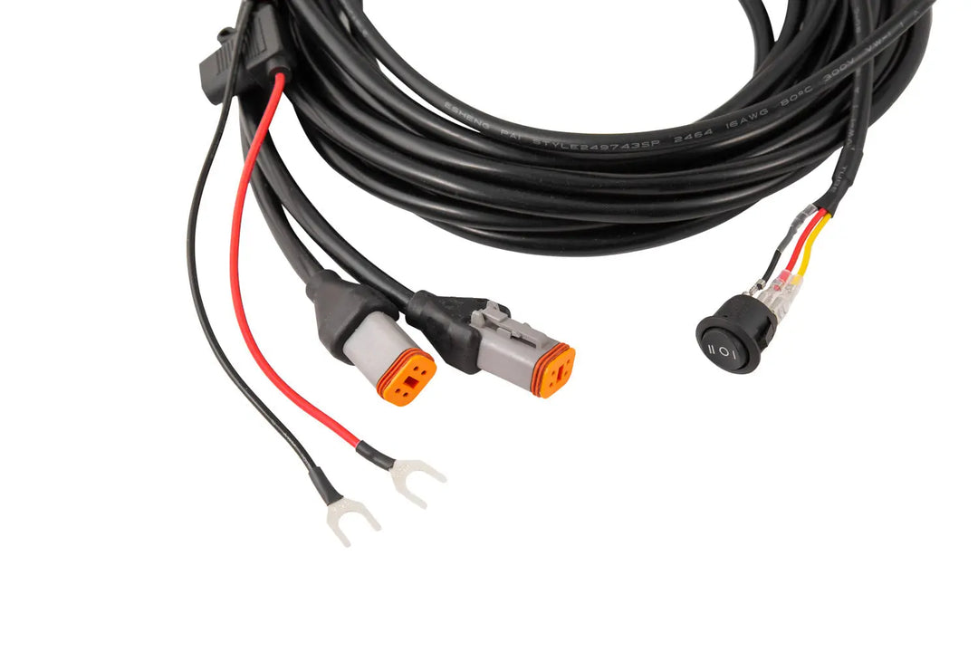 Light Duty Dual Output 3-way 4-pin Wiring Harness Diode DynamicsXtrusion Overland