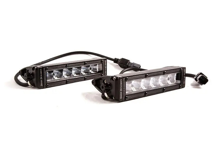 Diode Dynamics 6 inch LED Light Bar Single Row Straight SS6Xtrusion Overland