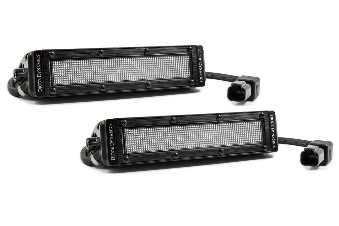Diode Dynamics 6 inch LED Light Bar Single Row Straight SS6Xtrusion Overland