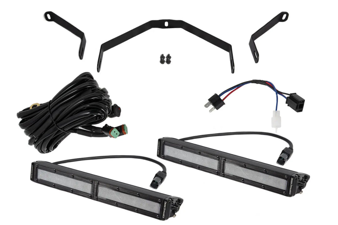 Tundra 12 Inch LED Driving Light Kit Diode DynamicsXtrusion Overland