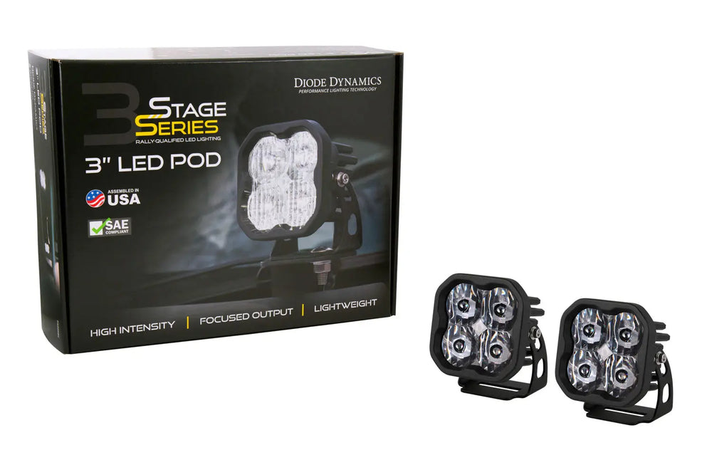 Diode Dynamics SS3 Max Backlit LED Pod LightsXtrusion Overland