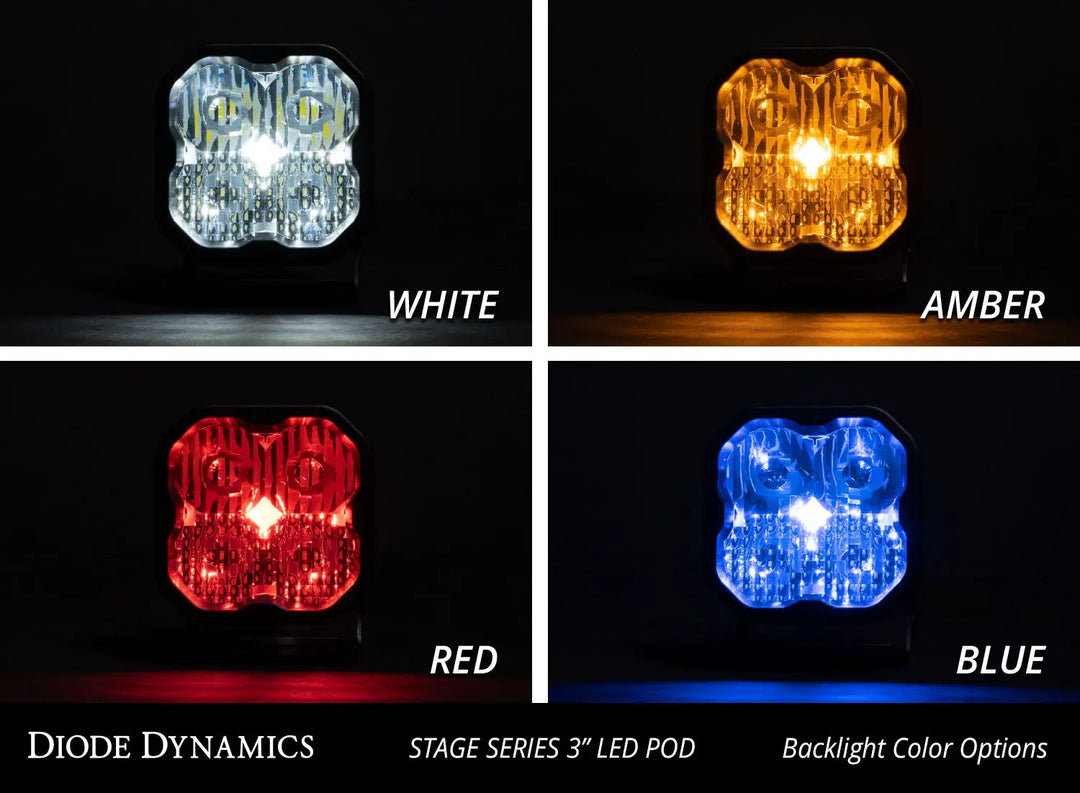 Diode Dynamics SS3 Max Backlit LED Pod LightsDiode Dynamics