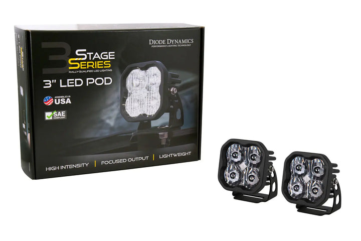 Diode Dynamics SS3 Sport Backlit LED Pod LightsDiode Dynamics