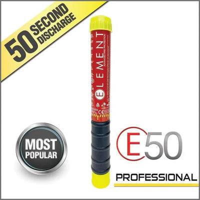 ELEMENT E50 FIRE EXTINGUISHER 50 SECONDGTFO