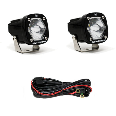 Baja Designs S1 Black LED Auxiliary Light Pod Pair - UniversalBaja Designs