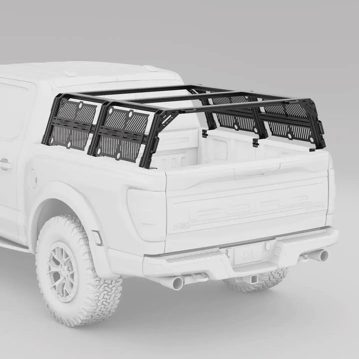 Ford F-150 Bed Rack | XTR3 Popular Builds + MOLLE PackagesXtrusion Overland