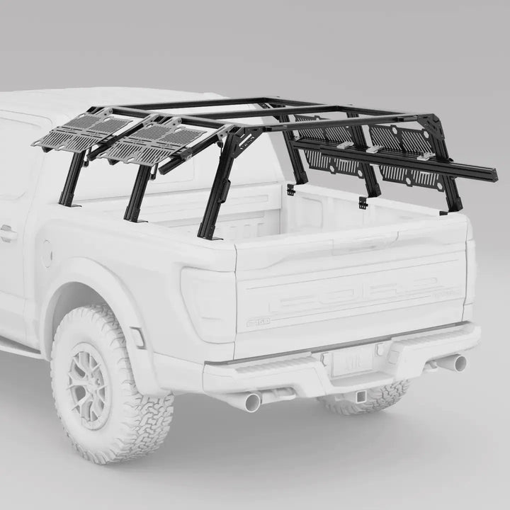 Ford F-150 Bed Rack | XTR3 Popular Builds + MOLLE PackagesXtrusion Overland