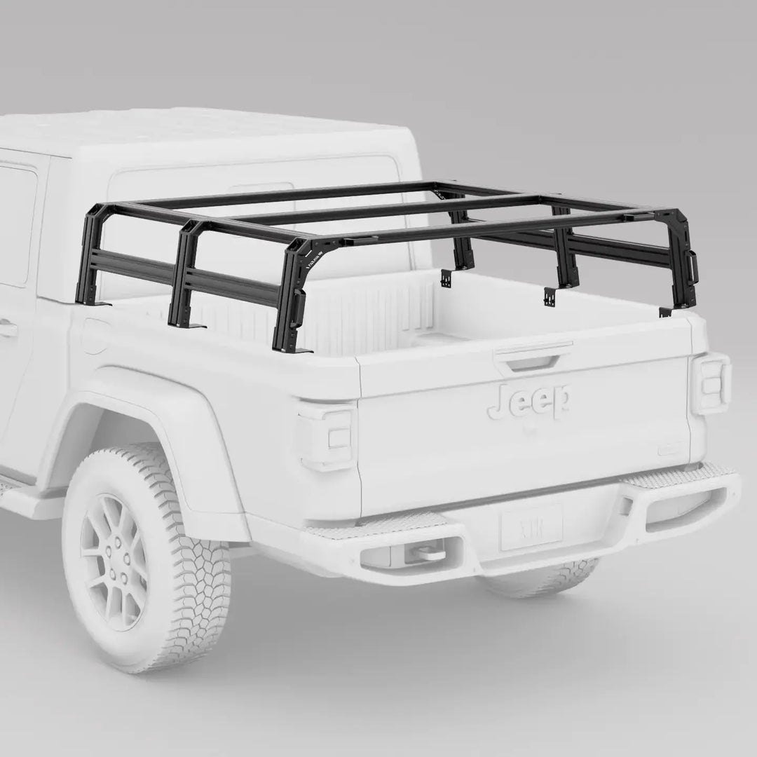 Jeep Gladiator Bed Rack | XTR3 Popular Builds + MOLLE PackagesXtrusion Overland