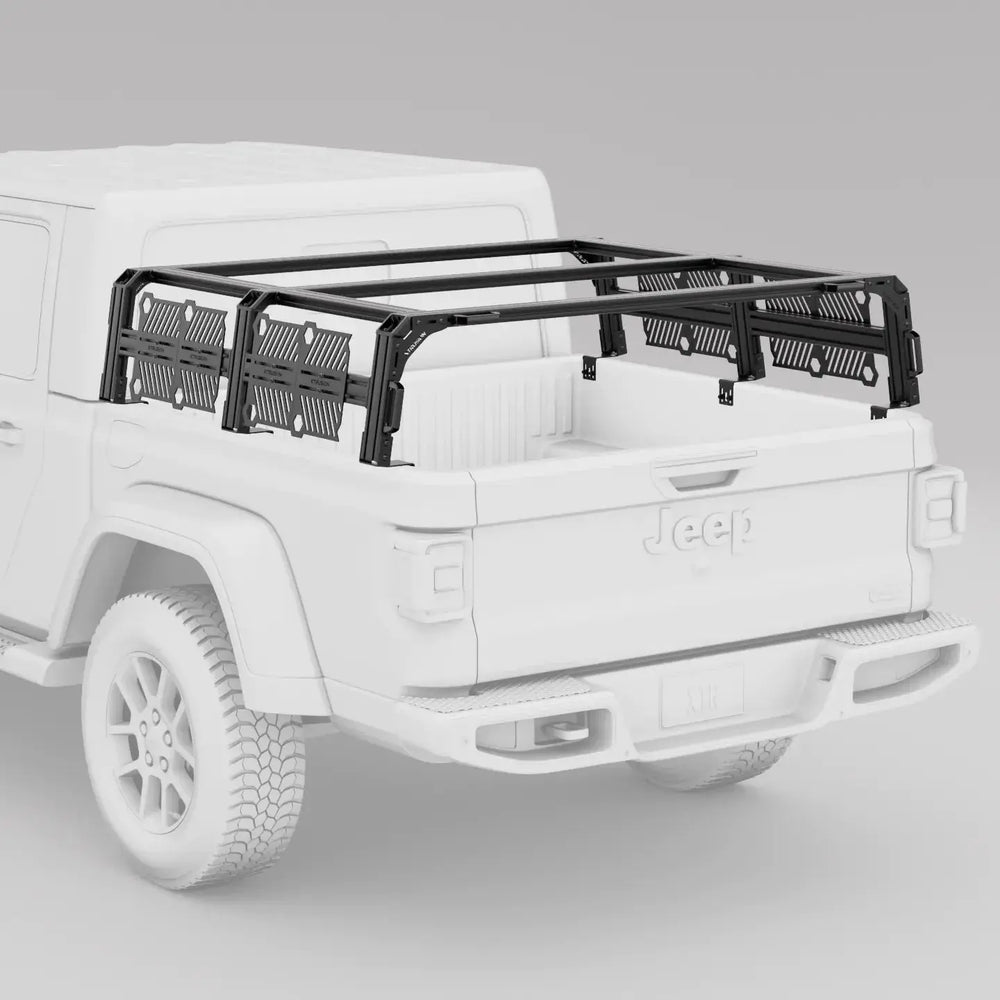 Jeep Gladiator Bed Rack | XTR3 Popular Builds + MOLLE PackagesXtrusion Overland