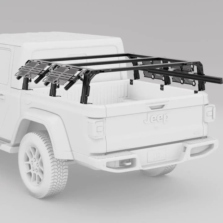 Jeep Gladiator Bed Rack | XTR3 Popular Builds + MOLLE PackagesXtrusion Overland