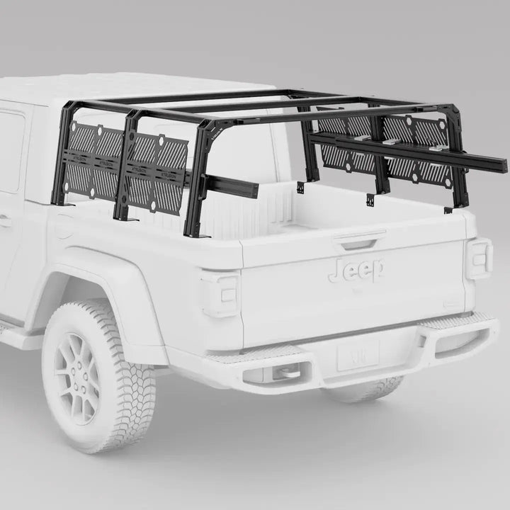 Jeep Gladiator Bed Rack | XTR3 Popular Builds + MOLLE PackagesXtrusion Overland