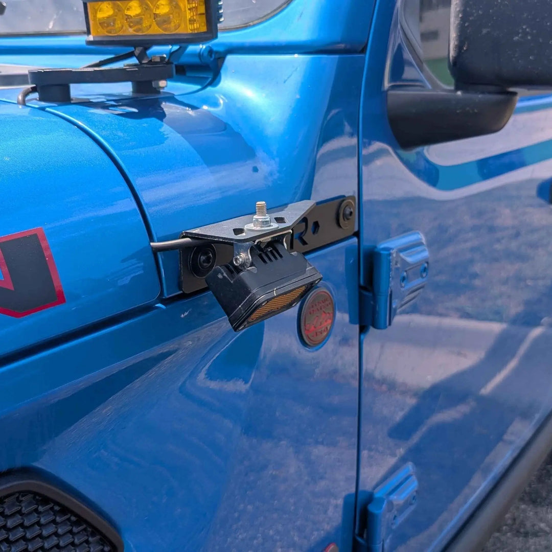 Jeep Gladiator Cowl Light Mounting Bracket JL JT 2019 - Jeep Wrangler / GladiatorXtrusion Overland