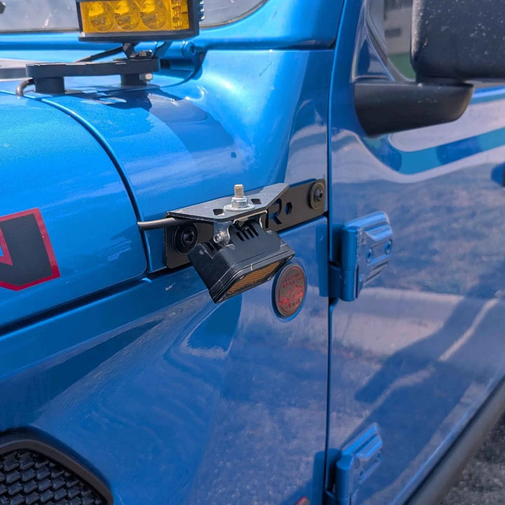 Jeep Gladiator Cowl Light Mounting Bracket JL JT 2019 - Jeep Wrangler / GladiatorXtrusion Overland