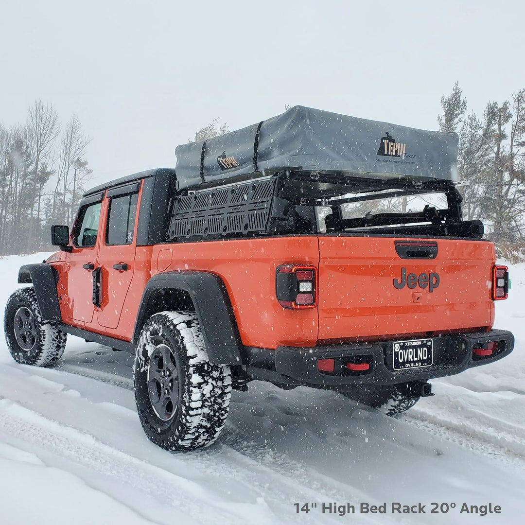 Jeep Gladiator Overland Bed Rack System (2020+) | XTR3 Stage PackagesXtrusion Overland