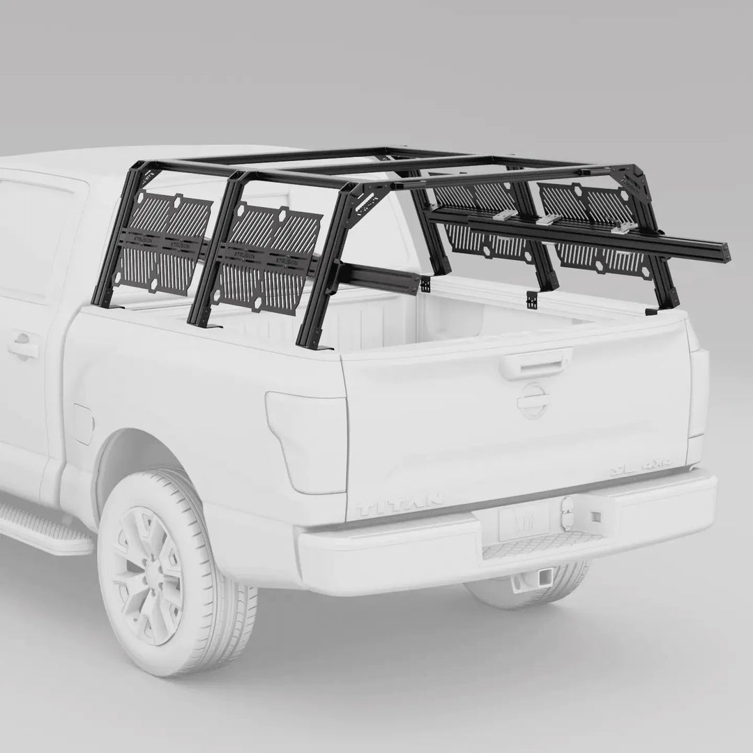 Nissan Titan Bed Rack | XTR3 Popular Builds + MOLLE PackagesXtrusion Overland