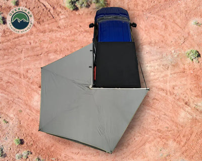 OVS Nomadic 270 LT Awning - Driver Side 19559907- Dark Gray Cover With Black Cover UniversalOverland Vehicle Systems