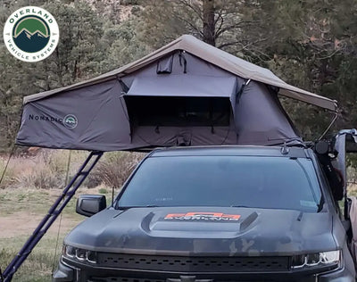 OVS Nomadic 4 Extended Rooftop Tent in Dark GrayOverland Vehicle Systems