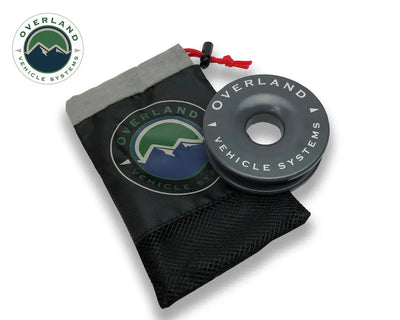 OVS Recovery Ring 4.00" 41,000 lb. Gray With Storage Bag UniversalOverland Vehicle Systems