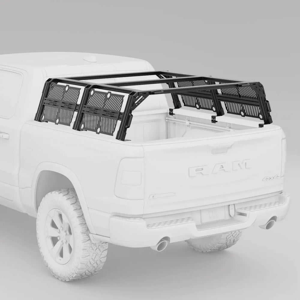 Ram 1500 Pre-configured Bed Rack (Straight Bed) | XTR3 Popular Builds + MOLLE PackagesXtrusion Overland
